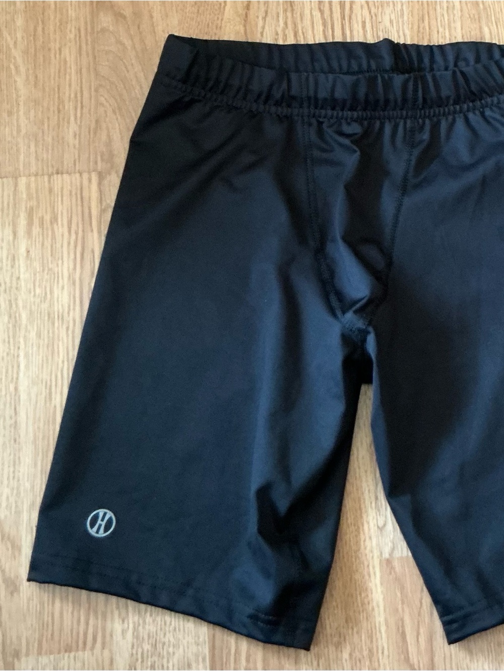 Men’s Holloway Black Performance Compression Bike Shorts - Picture 4 of 7